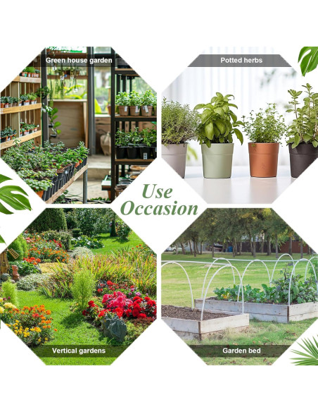 20 Etiquetas de Planta de Bambú FAMLEAF 17.78 cm para Jardín