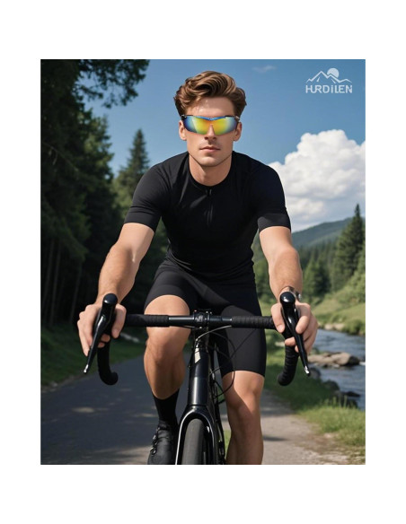 Gafas de Ciclismo Polarizadas UV400 con 5 Lentes Intercambiables