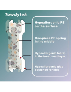 Tiras Nasales para Niños Towdytek 30pcs Antironquidos 2