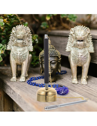 Campana de Meditación Budista MILISTEN - Tingsha Chime 15cm