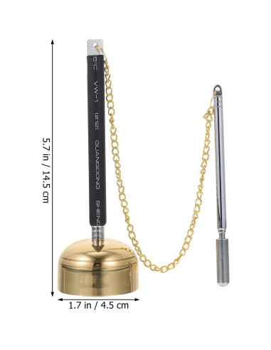 Campana de Meditación Budista MILISTEN - Tingsha Chime 15cm