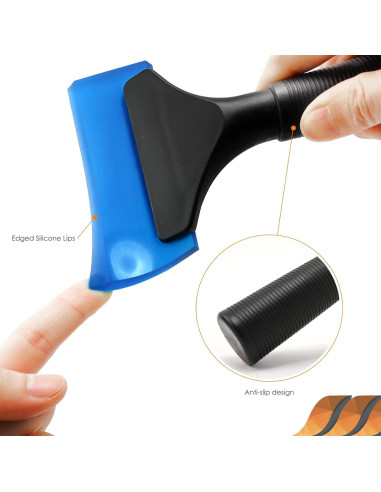 Espátula de Goma EHDIS 12.7 cm para Limpiar Ventanas y Espejos