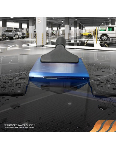 Espátula de Goma EHDIS 12.7 cm para Limpiar Ventanas y Espejos