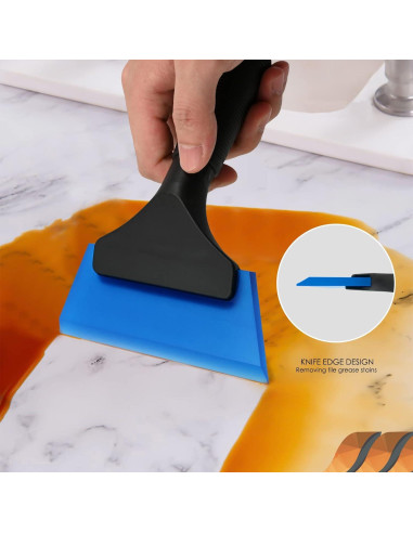 Espátula de Goma EHDIS 12.7 cm para Limpiar Ventanas y Espejos