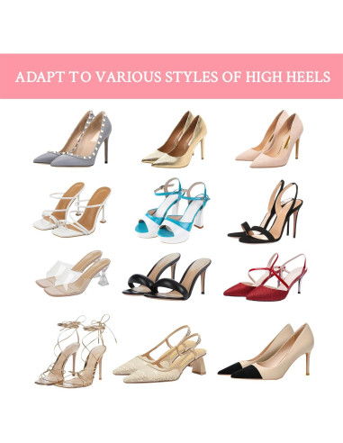 Plantillas de Gel SOPROM para Tacones Altos - Alivio Dolor Pie