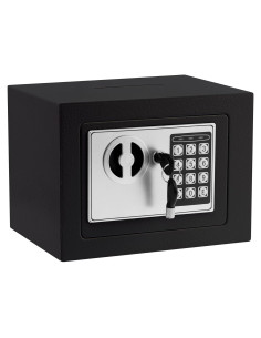 Caja Fuerte Electrónica ELLAIG 23x17x17 cm Seguridad Negra