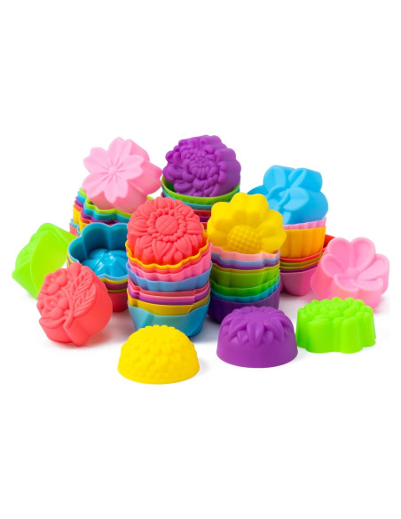 Mini Moldes de Silicona R HORSE 60 Piezas 5 cm Multicolor Mini Moldes de Silicona R HORSE 60 Piezas 5 cm Multicolor