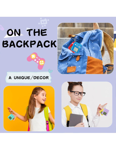 15 Llavero de Videojuego Multicolor Conagel para Niños