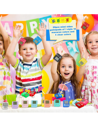 15 Llavero de Videojuego Multicolor Conagel para Niños