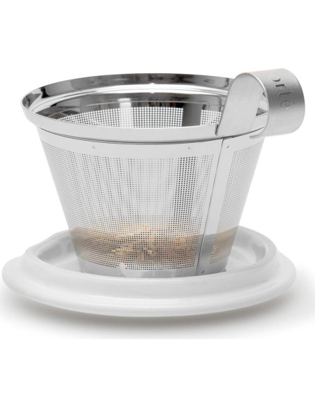 Taza de Té Doble Pared Tea Forte Chakra con Infusor 320g