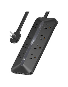 Regleta de Enchufes Anker A91F4 12-en-1 USB-C 35W 1.52m