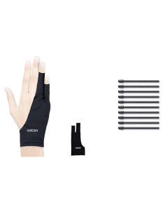 Guante de Dibujo Wacom Ecológico + 10 Puntas Pro Pen 2