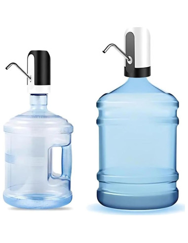 Dispensador de Agua Automático Recargable USB - Bomba 3-5 Galones