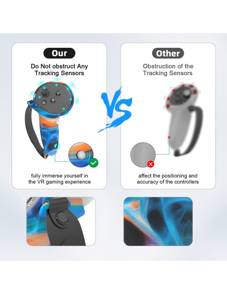 Accesorios de Silicona Relohas para Meta Quest 3 - 5 en 1