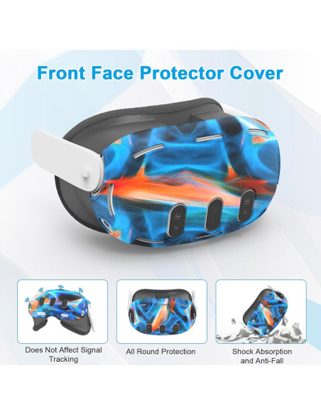 Accesorios de Silicona Relohas para Meta Quest 3 - 5 en 1