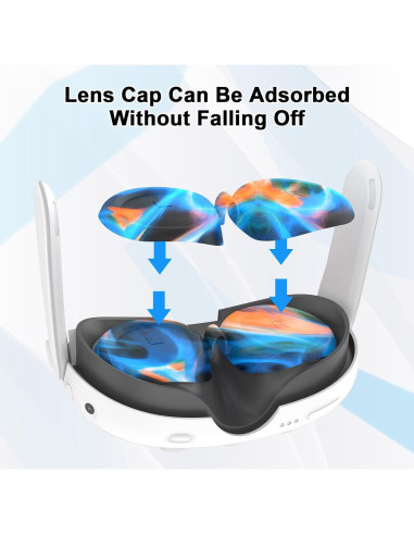 Accesorios de Silicona Relohas para Meta Quest 3 - 5 en 1