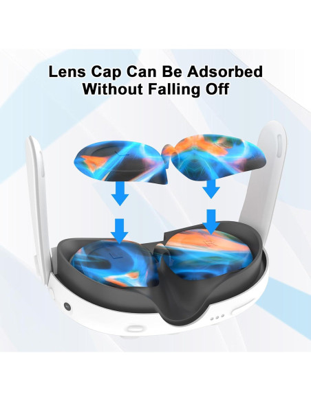 Accesorios de Silicona Relohas para Meta Quest 3 - 5 en 1