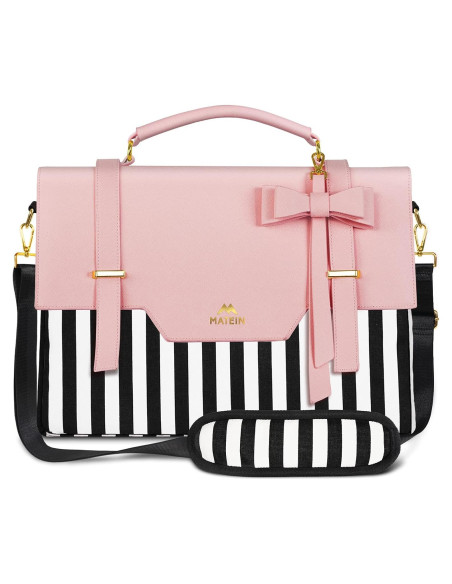 Bolsa para Laptop MATEIN Rosa 15.6" con RFID y Acolchado