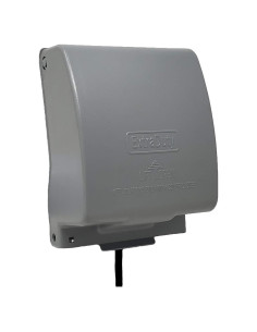 Cubierta de Receptáculo Exterior Metálica Sealproof 2 Gang