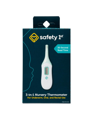 Termómetro de guardería 3 en 1 Safety 1st - Oral, Rectal, Axilar