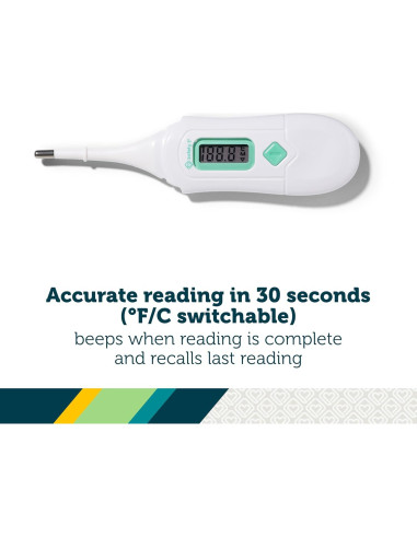 Termómetro de guardería 3 en 1 Safety 1st - Oral, Rectal, Axilar