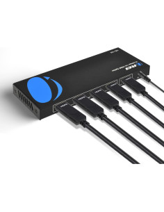 Divisor HDMI 1x4 OREI HD-104 4K@30Hz Compacto Plug & Play 2