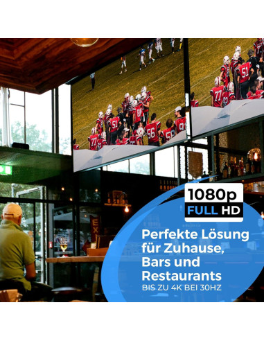 Divisor HDMI 1x4 OREI HD-104 4K@30Hz Compacto Plug & Play