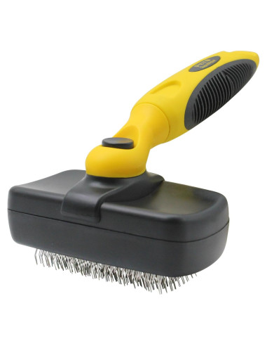 Cepillo Slicker Autolimpiante Pet Republique - Para Perros y Gatos