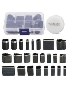 Juego de Perforación de Agujeros de Cuero YKSPLUSK 25 Piezas