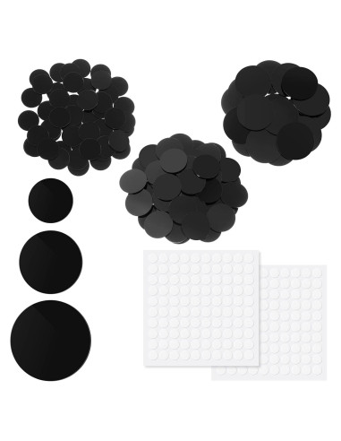 Yerliker 120 Pcs Bases Miniatura Acrílicas 25mm 35mm 45mm