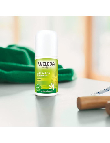 Desodorante Roll-On Weleda 24 Horas Cítrico 50 ml