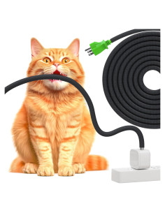 Protector de Cable Flexible 2.0m Negro - UO-Single Cord Protector