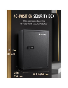 Armario de Llaves Uniclife 40 Posiciones con Cerradura Combinada 2