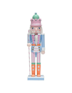 Adorno Cascanueces de Madera MineSign 30 cm Azul