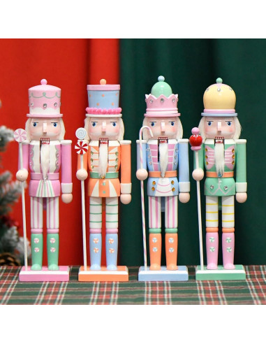 Adorno Cascanueces de Madera MineSign 30 cm Azul