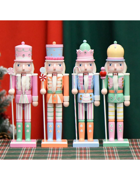 Adorno Cascanueces de Madera MineSign 30 cm Azul