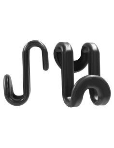 100 Ganchos Conectores para Perchas Jiozermi - Alta Resistencia