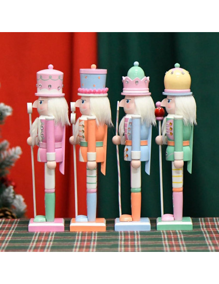 Adorno Cascanueces de Madera MineSign 30 cm Azul