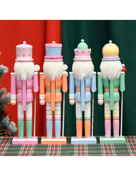 Adorno Cascanueces de Madera MineSign 30 cm Azul