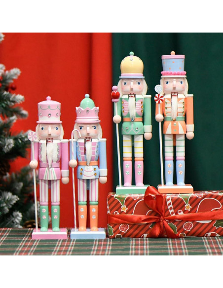 Adorno Cascanueces de Madera MineSign 30 cm Azul