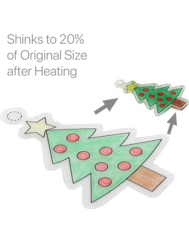 Hoja Termocontraíble A4 SUEIANNMN 10 PCS Semitransparente