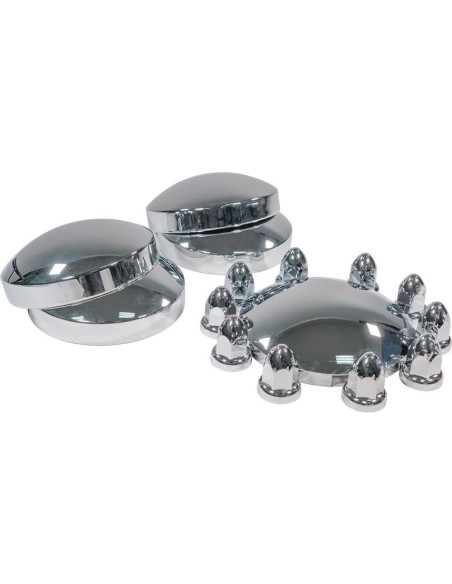 Juego de Cubiertas de Rueda Mytee Products Cromo Acero 22.5"