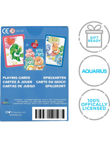 Baraja de Cartas Ositos Cariñosos AQUARIUS - 54 Cartas