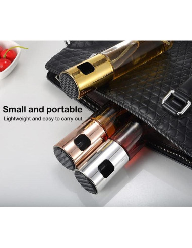 Pulverizador de Aceite de Cocina AKOAK 100ml Oro Vidrio