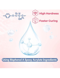 Resina Epóxica UV YIEHO 200g Cristalina Dura para Joyería 2