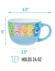 Taza de sopa de cerámica Silver Buffalo Care Bears 680ml 2