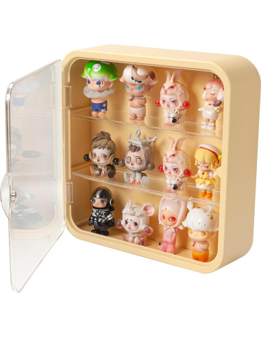 Caja de Exhibición Transparente DEAMACE 30x30 cm con Puerta Magnética