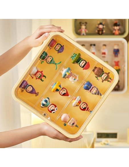 Caja de Exhibición Transparente DEAMACE 30x30 cm con Puerta Magnética Caja de Exhibición Transparente DEAMACE 30x30 cm con Puerta Magnética