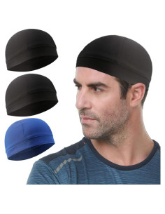 Paquete de 3 Gorras Enfriadoras Baku Silk para Ciclismo