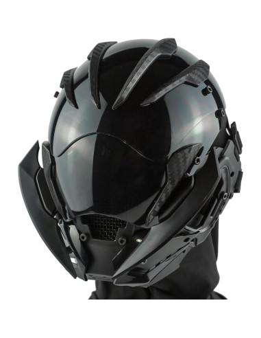 Casco de Máscara Punk Gótica Ajustable para Adultos - FDS847FRS5